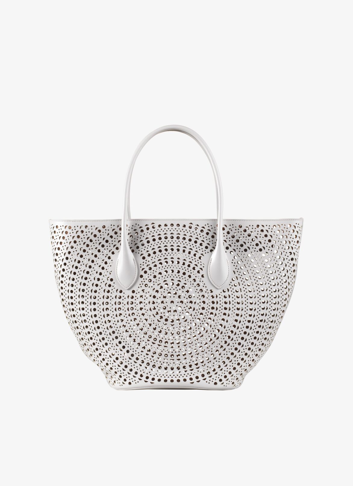 Latifa 20 Handbag ALAÏA LIGHT GRAY LATIFA 20 HANDBAG
